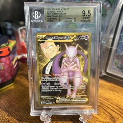 Team Rocket's Mewtwo Ex Pokémon TCG Cards for sale | eBay