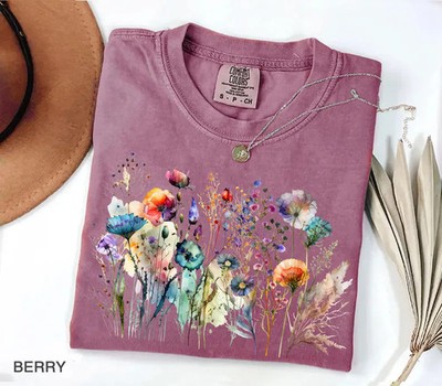 Boho Cottagecore Comfort Tee Aesthetic Style Shirt Gift