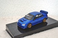 AutoArt Subaru Impreza WRX STI 1 43 Mini Car Blue GDB