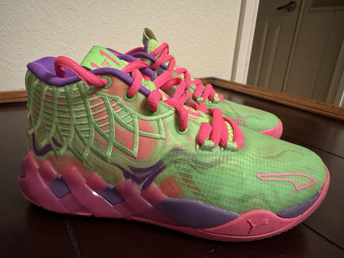 PUMA Lamelo Ball MB.01 Inverse Toxic 310438-01 Boys Basketball