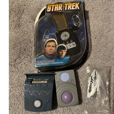 Star Trek Original Series Communicator Keychain Basic Fun & Kellogg Toy Lot