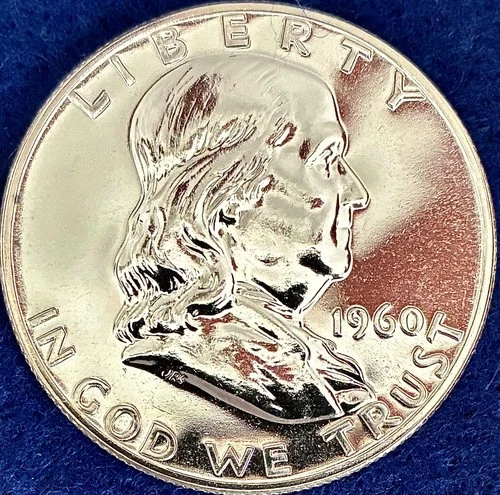 1960 Franklin Silver Half Dollar Ch Proof