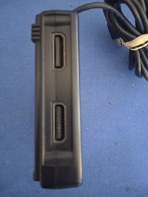 SEGA Saturn Multi Tap 6-Player Wired Multitap Adapter Black MK-80102