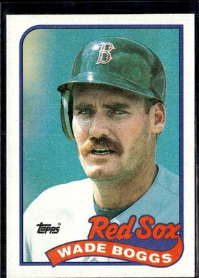 1989 Topps Wade Boggs Boston Red Sox #600