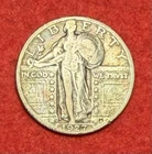 1927 D Denver Standing Liberty Quarter 90% Silver From US 25C Quarters Coin Lot