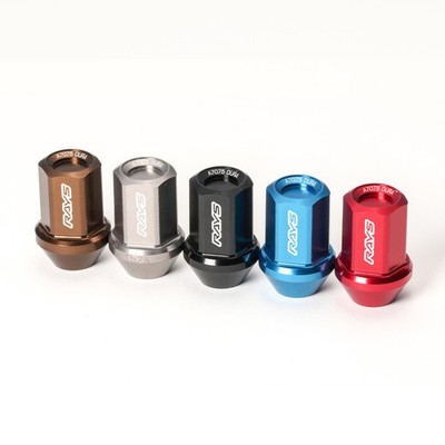 Rays M12x1.25 5 holes 16pcs nut, 4pcs Lock nut, 1 adapter & 1 lock nut key -