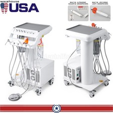 Portable Dental Mobile Delivery Unit Cart with Compressor Curing Light Scaler 4H