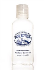 Boy Butter Clear H2O Water Based Personal Lubricant 4 Oz Hp-Bbc04