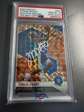 20-21 Panini Mosaic - RC Tyrese Maxey #203 Auto'ed & 