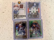 Nathan MacKinnon Colorado Avalanche Lot of 4 cards