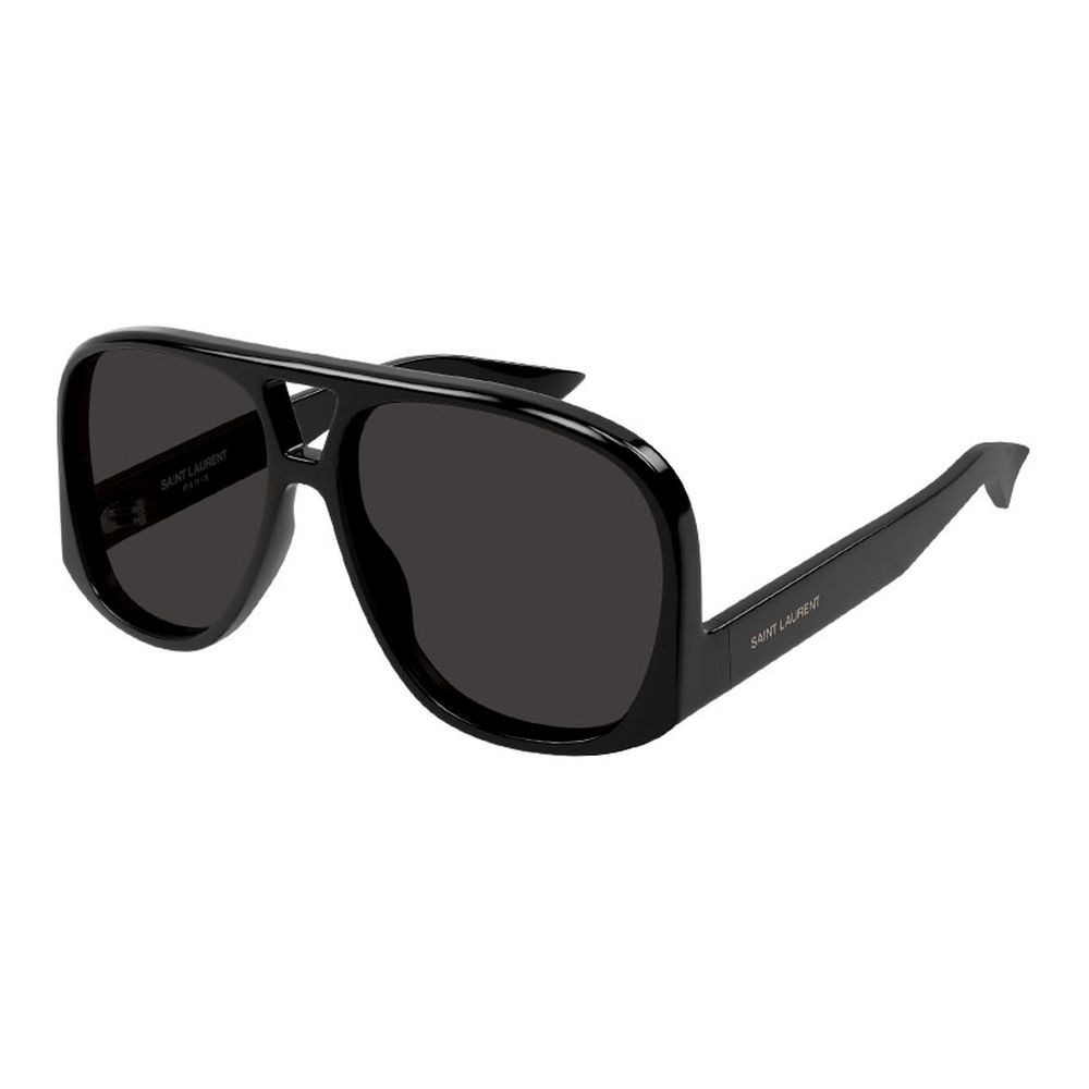 NUOVI OCCHIALI DA SOLE SL652 F SOLACE 001 SAINT LAURENT NERI AVIATORE UNISEX OCCHIALE