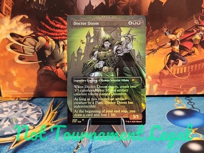 FTP Doctor Doom MTG Foil Borderless Marvel UB