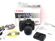 Canon EOS 20D 8.2MP Digital SLR Camera - Black (Kit w/ EF-S 18-55mm Lens)
