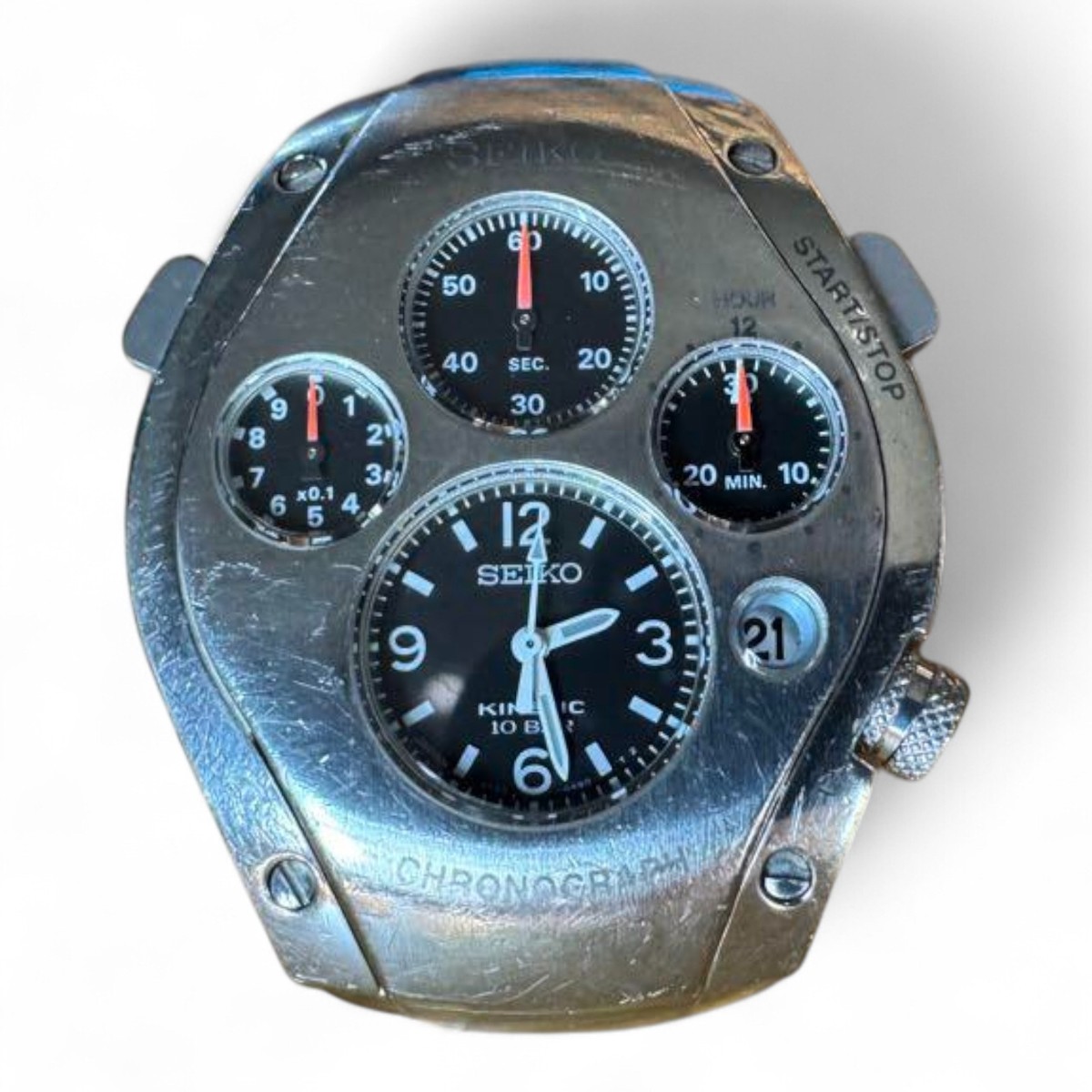 Seiko Kinetic Chronograph Sportura SBCG001 9T82-0A50 Limited