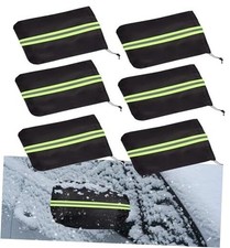 Side Mirror Covers Auto Rearview Protection, 6 Pieces 6Pcs Green Refletive