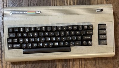 Vintage Commodore 64 Computer Early Model Computer Only Untested