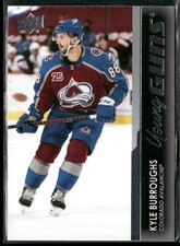 2021-22 Upper Deck #206 Kyle Burroughs Colorado Avalanche Rookie Hockey Card