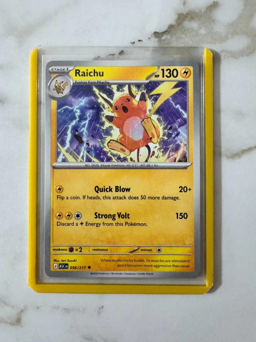 Raichu Pokemon Card for sale