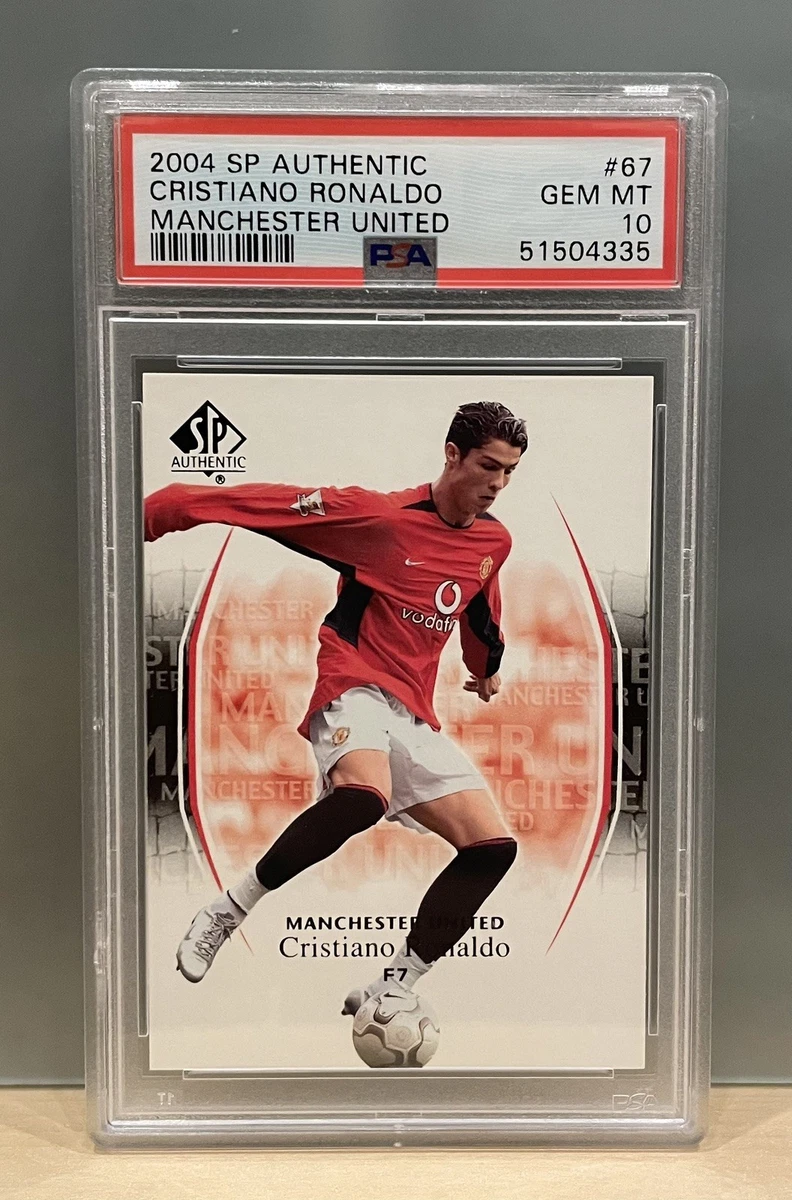 2004 SP Authentic Manchester United Cristiano Ronaldo #67 for sale