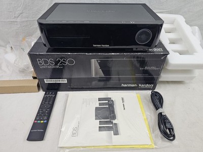 HARMAN KARDON BDS 2SO 2.1 CHANNEL BLURAY DISC DVD RECEIVER REMOTE MANUAL BUNDLE