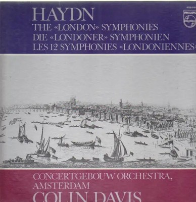 Haydn The London Symphonies - Colin Davis NEAR MINT Philips Vinyl LP-Box