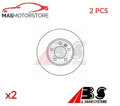 BREMSSCHEIBEN SATZ PAAR VORNE ABS 16113 2PCS P FÜR OPEL OMEGA B,OMEGA A