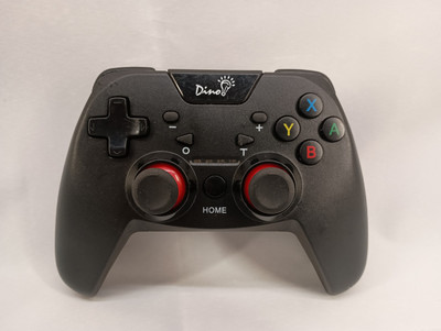 Dinofire Model D26 Gamepad For Nintendo Switch Bluetooth Black Red