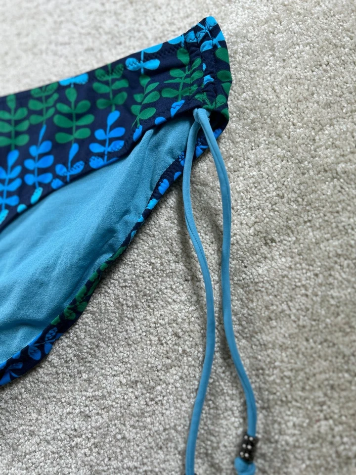 Calças de natação femininas American Eagle azul verde XXL elastano de náilon - Imagem 2 de 4