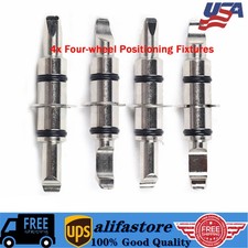 4 PC V3D Alignment System Clamp Positioning Fixture Reversible Rim Wheel Claw