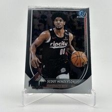 2025-26 Bowman Basketball CHROME BCV-109 Scoot Henderson, Portland Trail Blazers