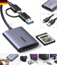 CFexpress Cardreader,USB-C,USB-A,10Gbps,1250M...