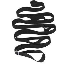 Stretching Strap for Yoga  Physical Therapy   10 Loops   Non-elastic Leg Str...