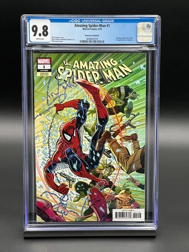 Amazing Spider-Man #1 CGC 9.8 (2018) - Larsen Remastered Edition 1:1000