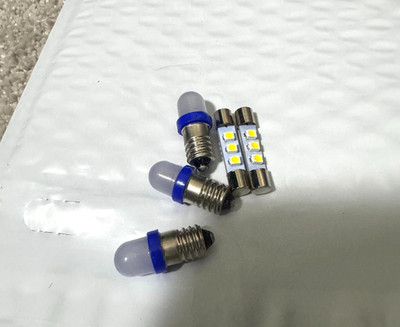 Vintage Sansui model 400  receiver  front panel LED lamps.