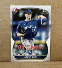 BD-5 Hunter Owen 2023 Bowman Draft Paper Lot 84 Baseball Cards KC Royals