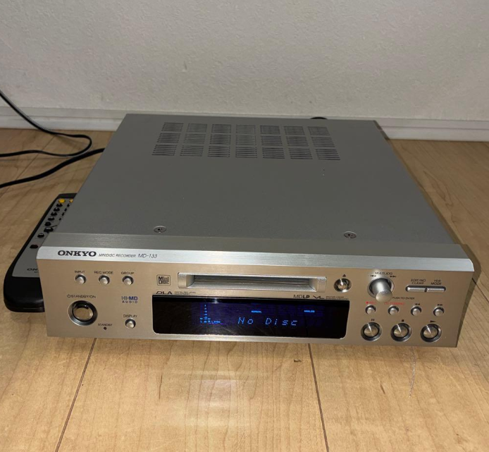 Onkyo Hi-MD MD-133 Minidisc Deck - Silver for sale online | eBay