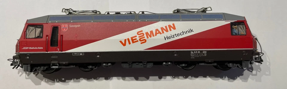 Bemo 1259 114 RhB Ge 4/4 III 644 Savognin "Viessmann", digital, H0m, 1:87 (019)