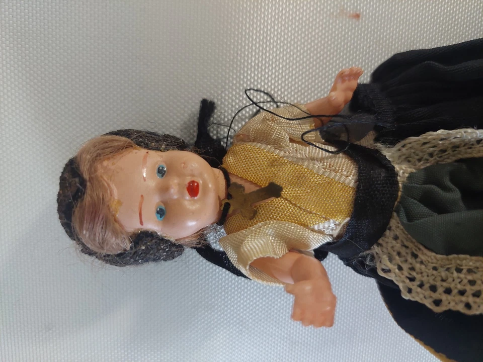 MINI bambole  anni 60, celluloide-  Made In Italy-- (BC1) - Immagine 2 di 4