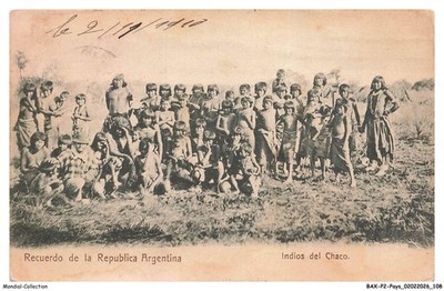 BAXP2-0156-ARGENTINE - Unbekanntes Souvenir aus Argentinien - Indios Del Chaco