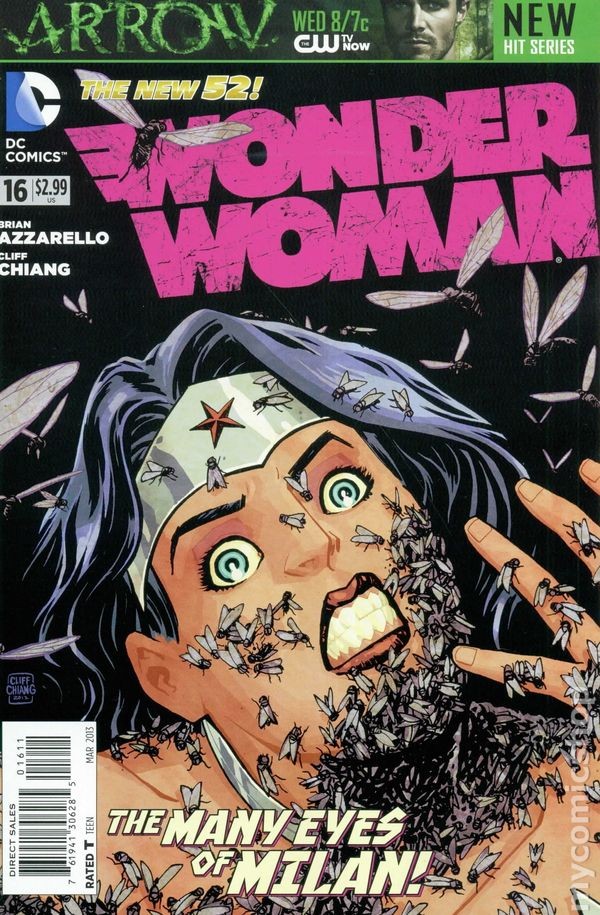 Wonder Woman #16A Chiang FN 2013 Stock Image
