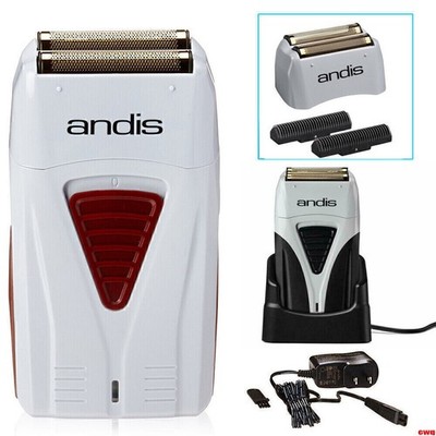 New Andis #17200 Titanium Foil Shaver Profoil Lithium P Razor +Charging Dock