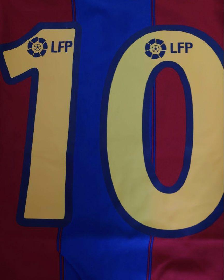 Vintage Ronaldinho Barcelona 03/04 Size L Nike Soccer Jersey