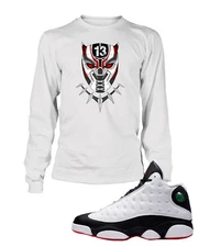 Mask Tee Shirt to Match J13 He Got Game Sneaker Graphic Panther Pro Club Shaka T