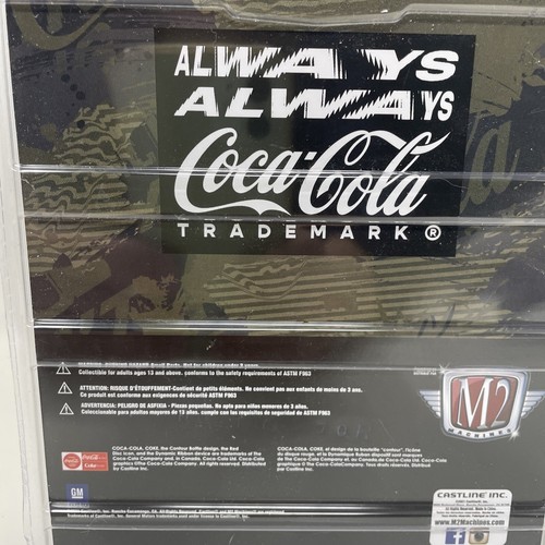 2021 M2 Machines Coca Cola 1973 Chevy Cheyenne Super 10 Chase 1/750 NMD01 - Picture 11 of 12