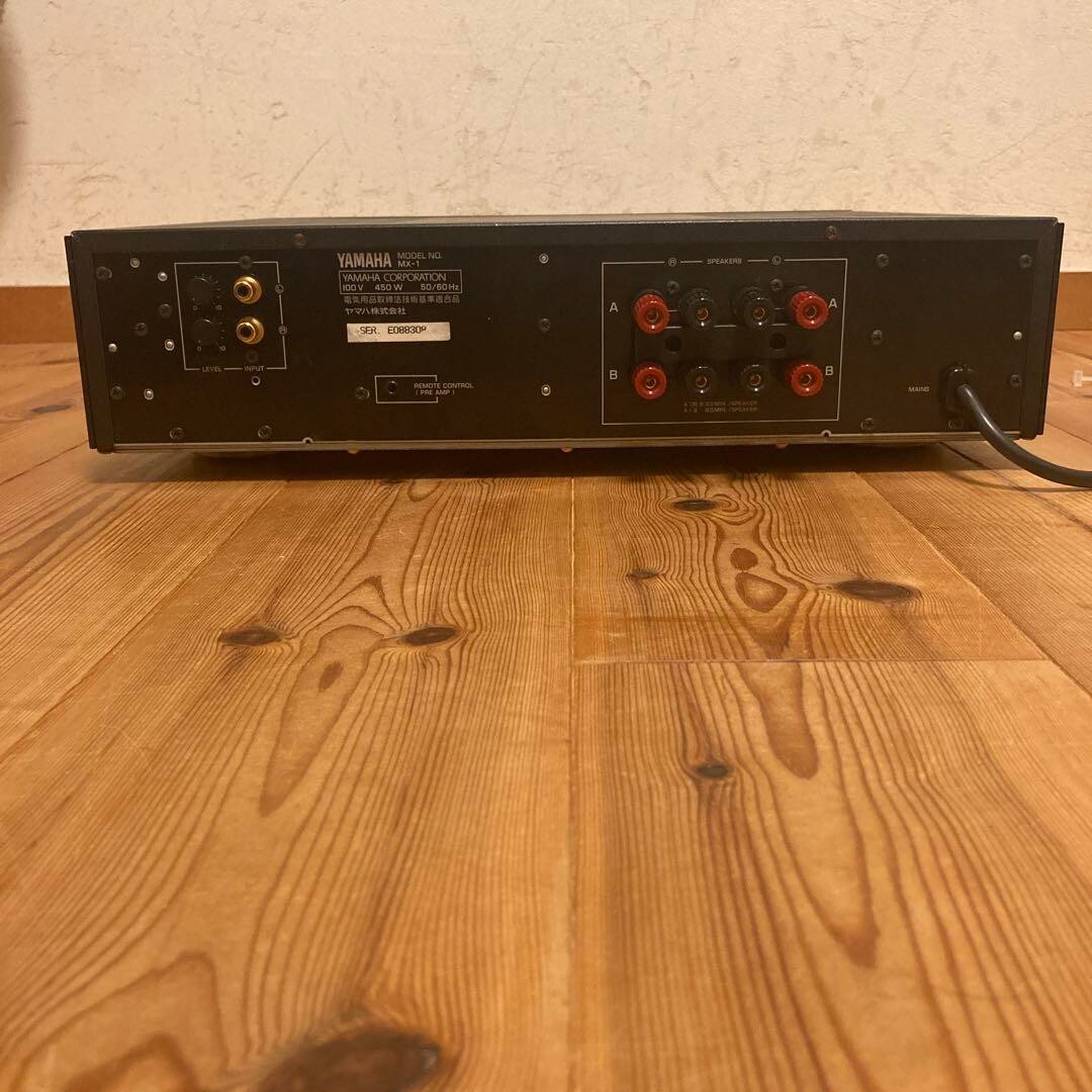Yamaha MX-1 Natural Sound Power Amplifier Good Condition Yamaha MX-1 Natural Sound Power Amplifier Good Condition