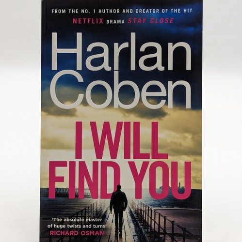 I Will Find You By Harlan Coben Mystery Crime Thriller Novel Paperback Book