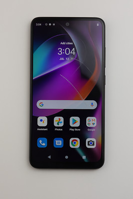 Motorola Moto G 5G (2022) XT2213DL 64GB 4GB Unlocked Space Gray - Has Scratches