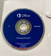 Microsoft Office 2013 Professional Plus - 1 PC key  (DVD or USB)