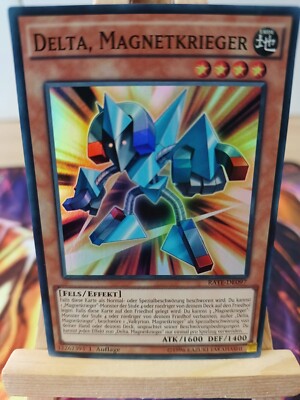Delta, Magnetkrieger RATE-DE097 Super Rare Deutsch EX YUGIOH