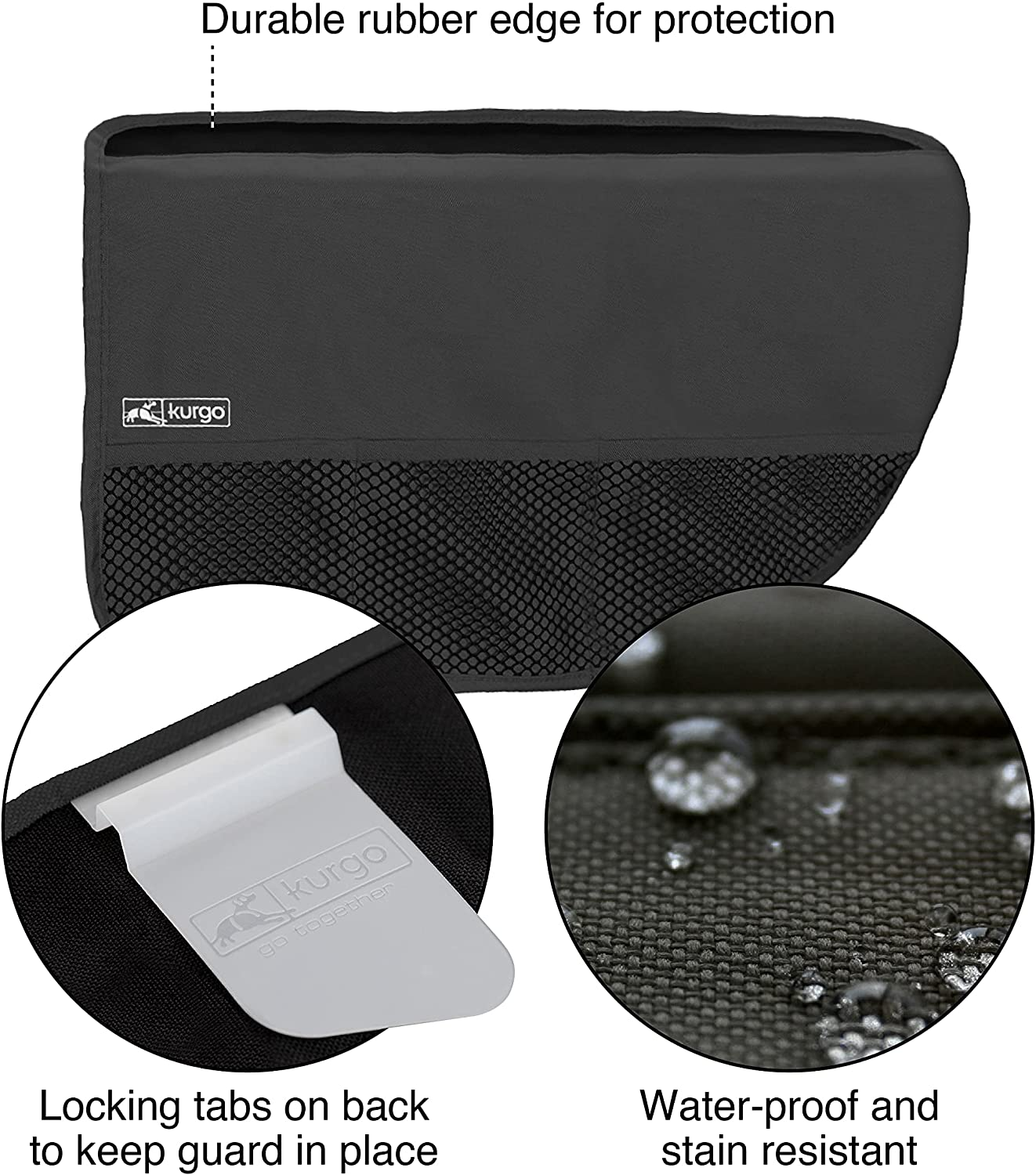 Kurgo Car Door Guard Dogs, Pet Protector Car Doors, Waterproof